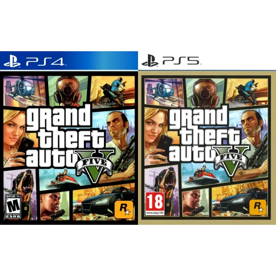 Grand Theft Auto V (GTA 5) for PS4 and PS5