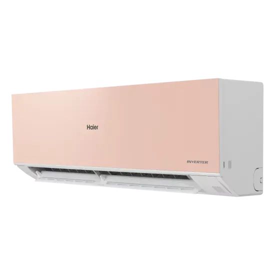 Haier 1 Ton ZenGlow Blush Pink Inverter AC