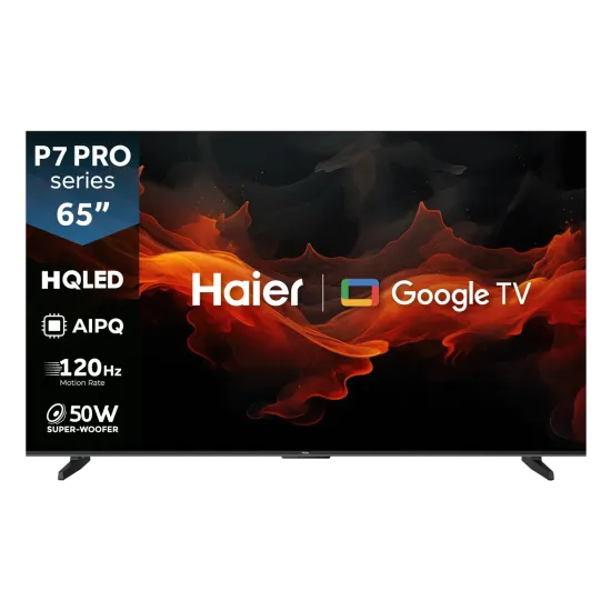 Haier 65P7 PRO 65" Voice Control HQLED 4K Google TV