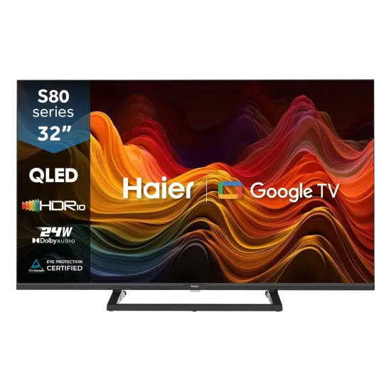 Haier H32S80GFX 32" QLED FHD Android Google TV Haier H32S80GFX 32" QLED FHD Android Google TV