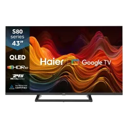 Haier H43S80GFX 43" QLED FHD Android Google TV