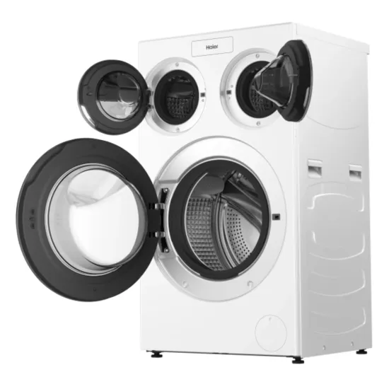 Haier HW140-BD14697WU1 12+1+1 KG Multiwash 3 Drum Front Load Washing Machine