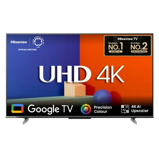 Hisense 43A6F3 43" Bezelless Smart Android 4K UHD Google TV