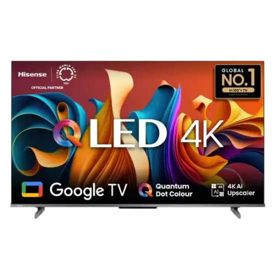 Hisense 65Q6N 65" 4K QLED Voice Control Smart Google TV