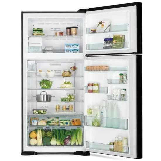 Hitachi R-VG690P7PB 601L Inverter No-frost Big 2 Glass Series Refrigerator Hitachi R-VG690P7PB 601L Inverter No-frost Big 2 Glass Series Refrigerator