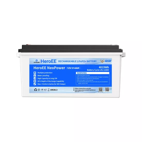 HiTHIUM HeroEE NeoPower 4 4kWh LiFePO4 IPS Battery