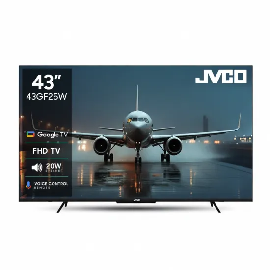 JVCO 43GF25W 43" FHD Smart Google TV