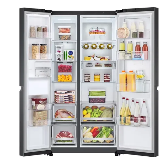 LG 2B257EMCX 694L Side-by-Side Inverter Refrigerator LG 2B257EMCX 694L Side-by-Side Inverter Refrigerator
