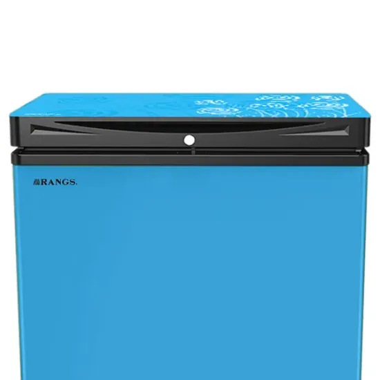 Rangs RCF-175GD 175L Glass Door Deep Freezer Blue