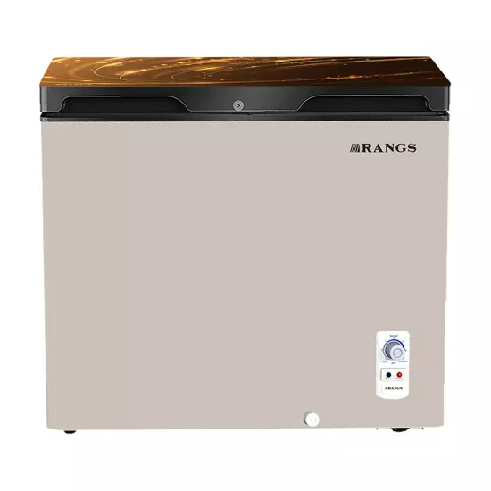 Rangs RCF-223GD 223L Glass Door Deep Freezer Brown