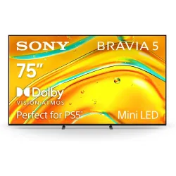 Sony Bravia 5 K-75XR50 75" 4K Mini LED Smart Google TV Sony Bravia 5 K-75XR50 75" 4K Mini LED Smart Google TV