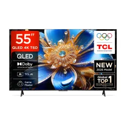 TCL 55T6D 55" 4K UHD QLED Smart Google TV
