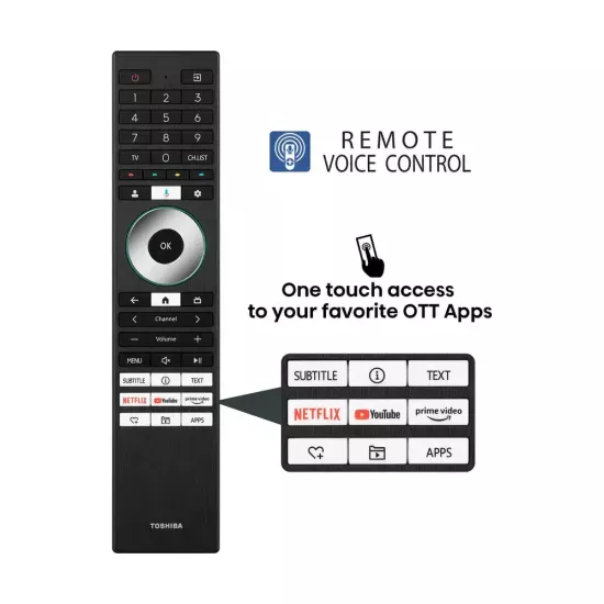 Toshiba 43C350NP 43" UHD 4K Google TV