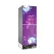VISION VIS-185L Purple Peony 185 Liter Top Mount Glass Door Refrigerator 