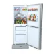 VISION VIS-185L Purple Peony 185 Liter Top Mount Glass Door Refrigerator 