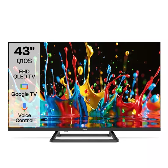 VISION 43Q10S 43" FHD QLED Google TV
